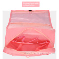Travel Toiletry Wash Bag Nylon Pink Makeup Bag